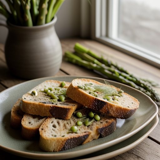 Frittedda With Scallion Crostini recipe image