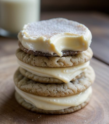 Frosted Cashew Cookies recipe image