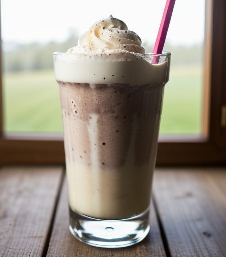 Frosted Chocolate Shake recipe image
