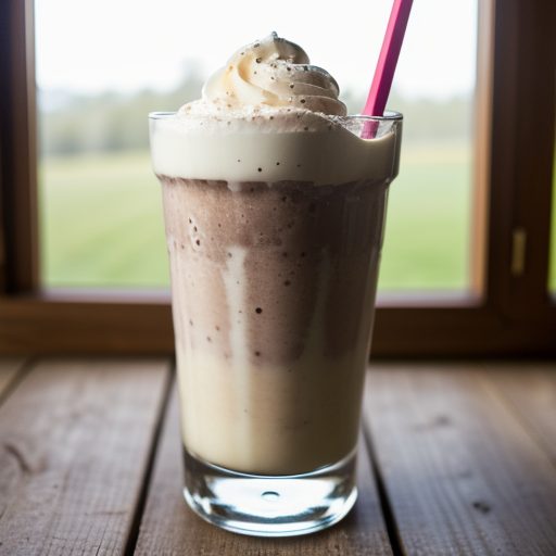 Frosted Chocolate Shake recipe image