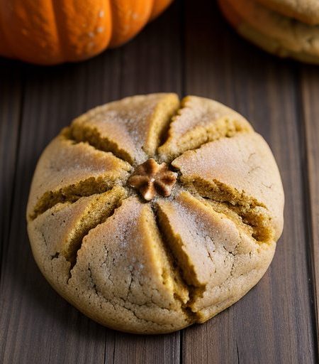 Frosted Pumpkin-Walnut Cookies (1.5 Pts recipe image