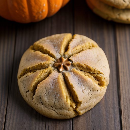 Frosted Pumpkin-Walnut Cookies (1.5 Pts recipe image