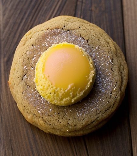 Frosted Pumpkin-Walnut Cookies recipe image