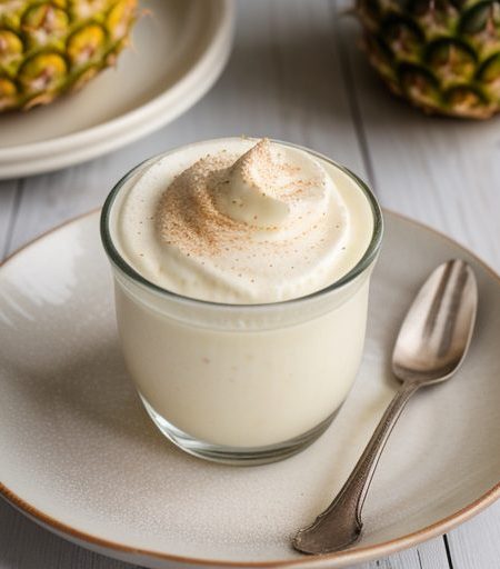 Frosty Pineapple Nog recipe image