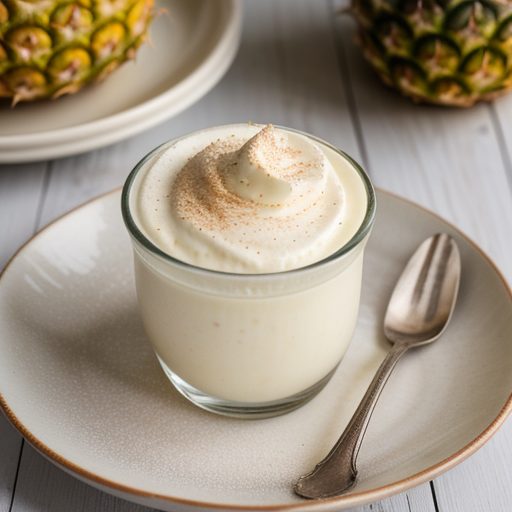 Frosty Pineapple Nog recipe image
