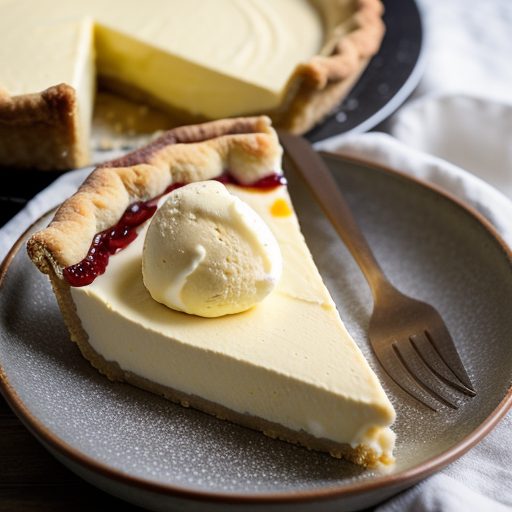 Frosty Ricotta Cheese Pie recipe image