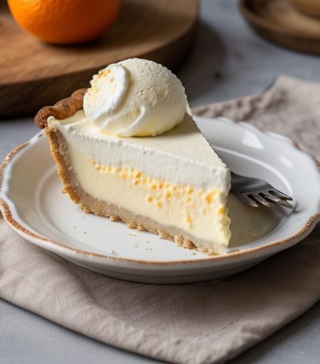 Frosty Ricotta Cheese Pie recipe image