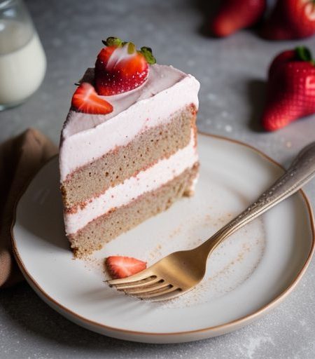 Frosty Strawberry Torte recipe image
