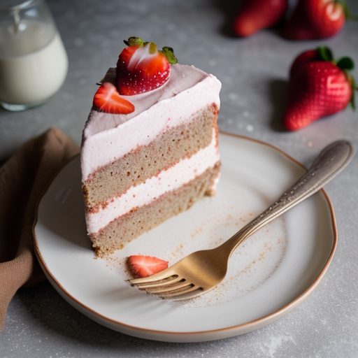 Frosty Strawberry Torte recipe image