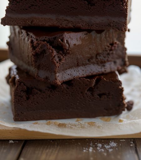 Frosty Summer Fudge Brownie Delight recipe image