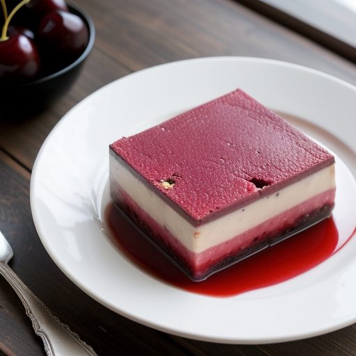 Frozen Cherry Terrine recipe image