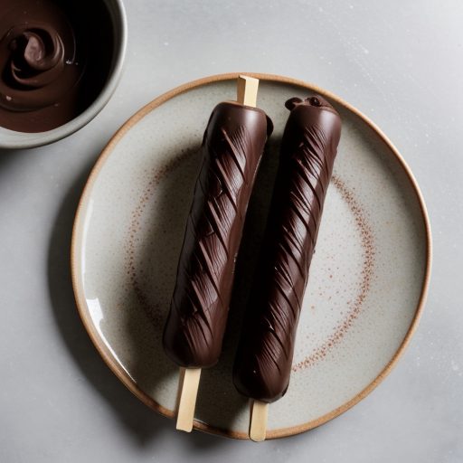Frozen Chocolate Banana Pops recipe image