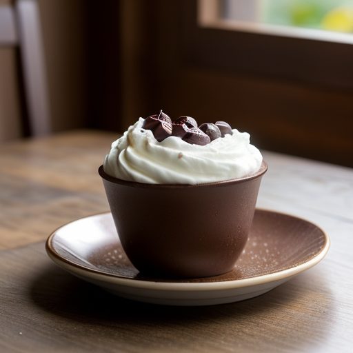 Frozen Chocolate - Cherry Yogurt Cups recipe image