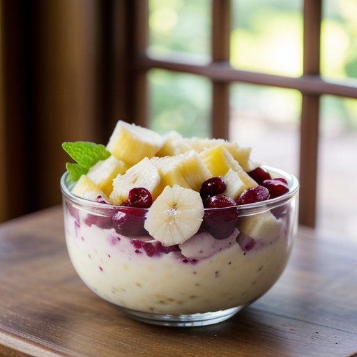 Frozen Cranberry Banana Salad recipe image