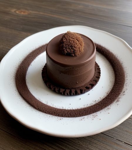 Frozen Double Chocolate Mousse recipe image