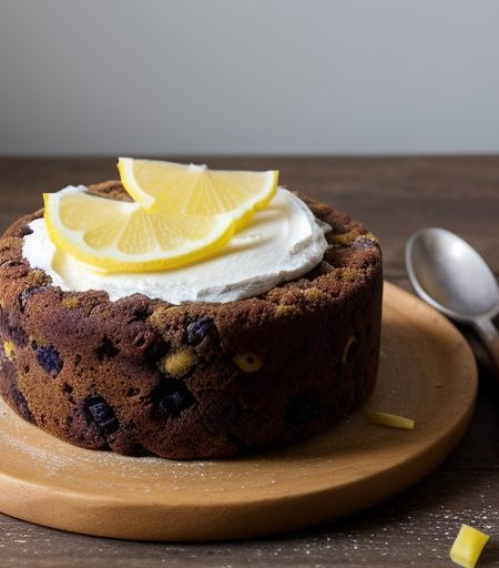 Frozen Fruitcake Salad recipe image