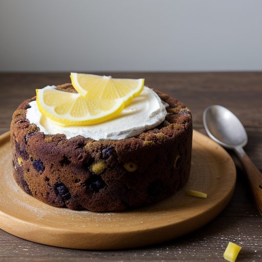 Frozen Fruitcake Salad recipe image
