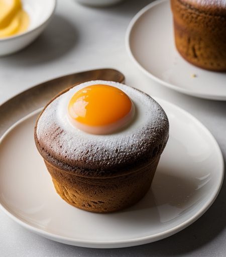 Frozen Grand Marnier Souffles - Bon Appetit recipe image