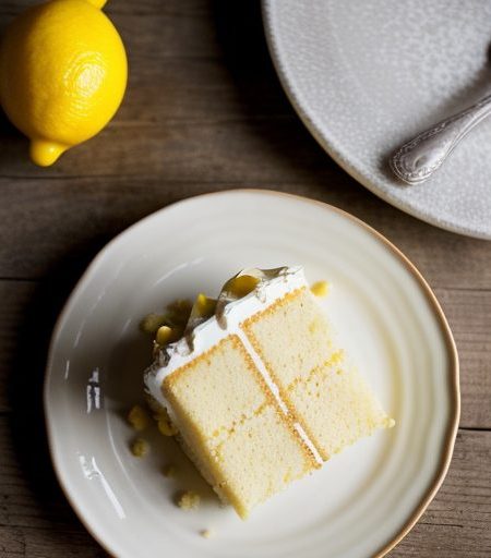 Frozen Lemon Cake recipe image