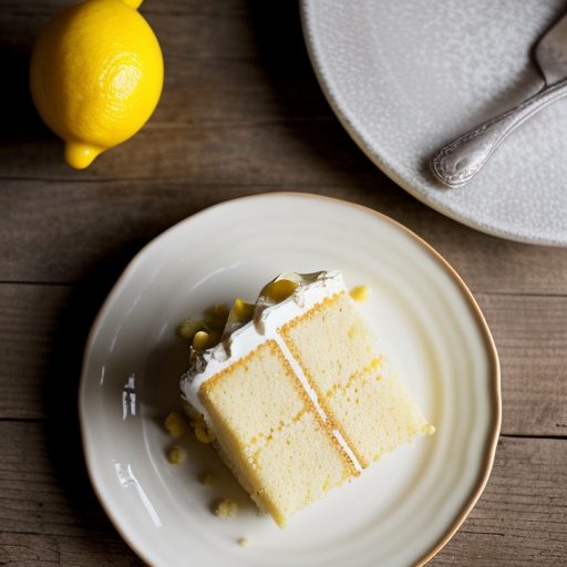 Frozen Lemon Cake recipe image