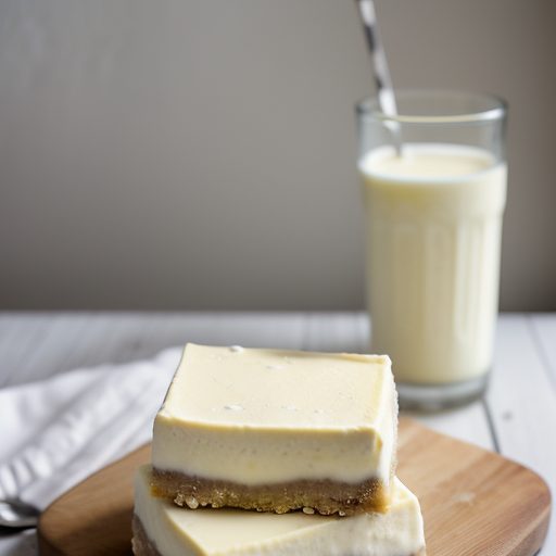 Frozen Lemon Cheesecake Yogurt Bars (4 PTS recipe image