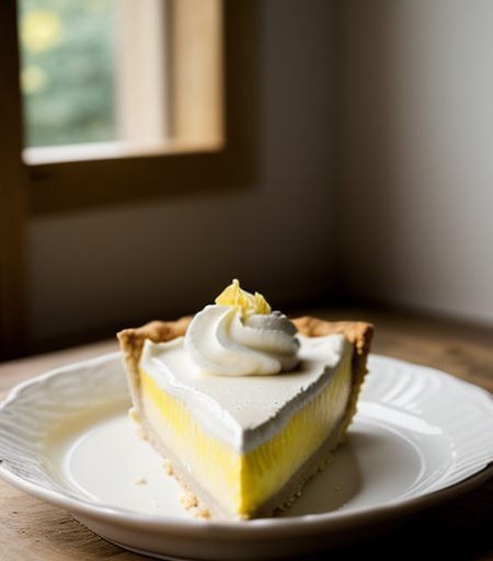 Frozen Lemon Cream Pie recipe image