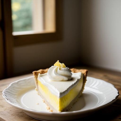 Frozen Lemon Cream Pie recipe image