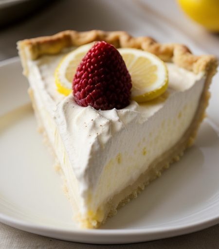 Frozen Lemon Cream Pie recipe image