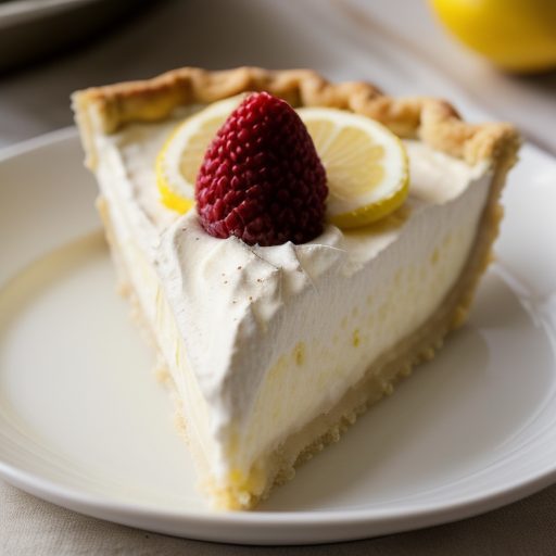 Frozen Lemon Cream Pie recipe image