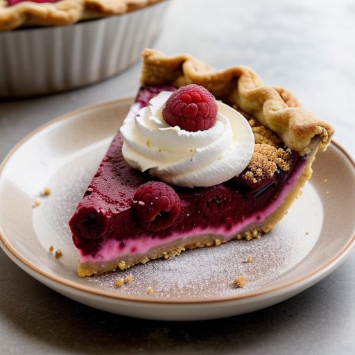 Frozen Raspberry Ribbon Pie recipe image