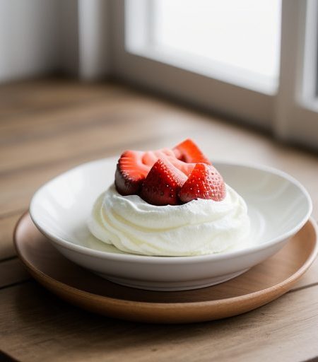 Frozen Strawberry Sour Cream recipe image