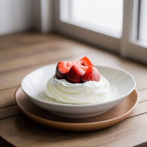 Frozen Strawberry Sour Cream recipe image