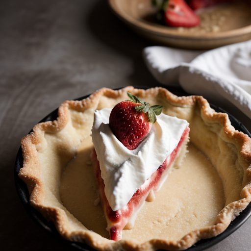 Frozen Strawberry-Yogurt Pie recipe image