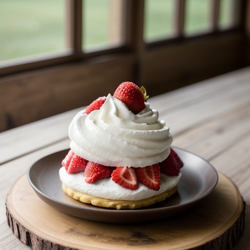 Frozen Yogurt Strawberry Shortcakes - Bon Appetit recipe image