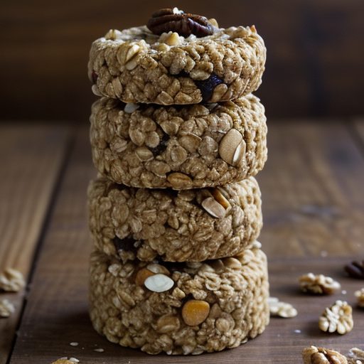 Fruit Cookies - No Sugar, Eggs or Flour recipe image