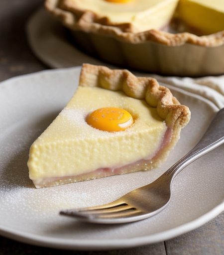 Fruit Custard Pie recipe image