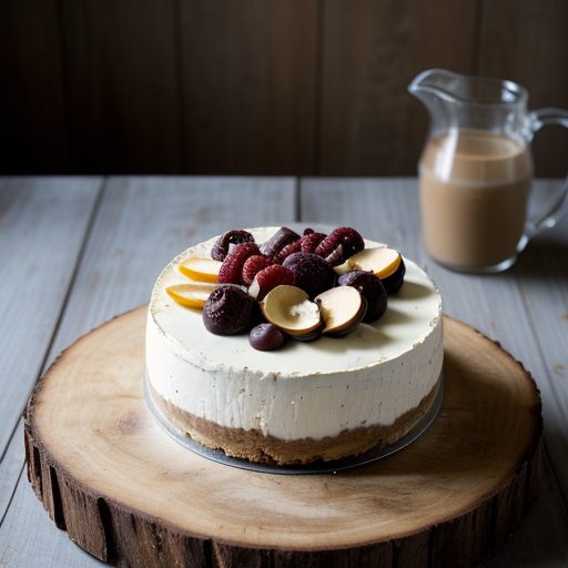 Fruit & Hazelnut Cheesecake recipe image