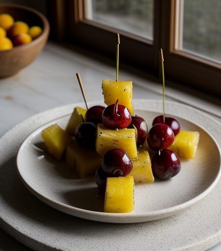 Fruit Kebabs Ala Kooknet recipe image