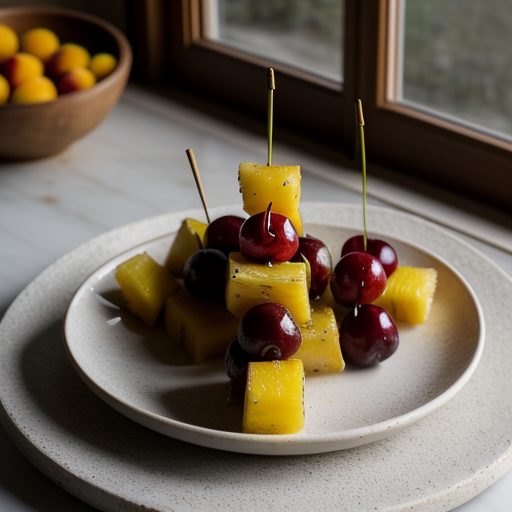 Fruit Kebabs Ala Kooknet recipe image