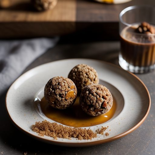 Fruit-Nut Balls With Liqueur recipe image