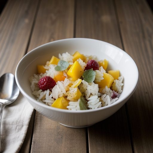 Fruit Salad Rice recipe image