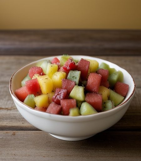 Fruit Salad With Chiles and Lime recipe image