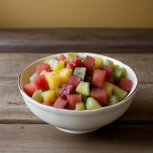Fruit Salad With Chiles and Lime recipe image