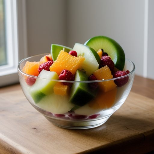 Fruit Salad With Jalapeno-Citrus Dressing recipe image