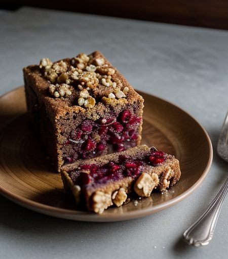 Fruit Sweet and Sugar Free - Cranberry Banana Walnut Brea recipe image