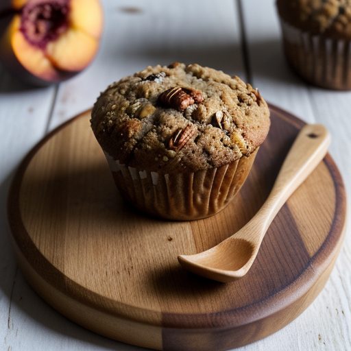 Fruit Sweet and Sugar Free - Peach Oat Bran Muffins recipe image