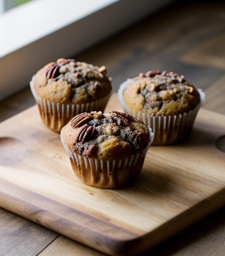 Fruit Sweet and Sugar Free - Pineapple Pecan Muffins recipe image