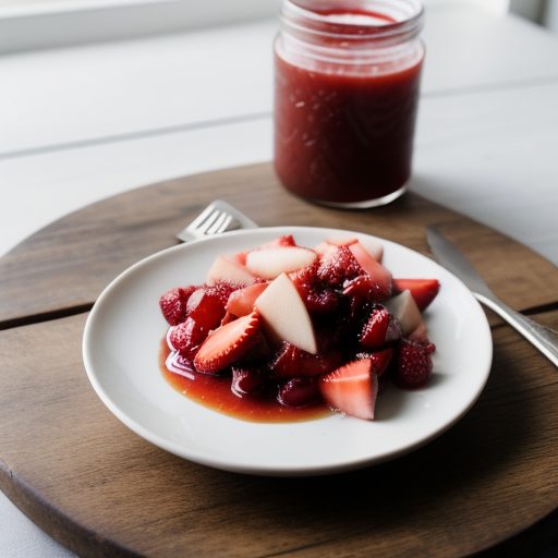 Fruit-Sweetened Strawberry Jam recipe image