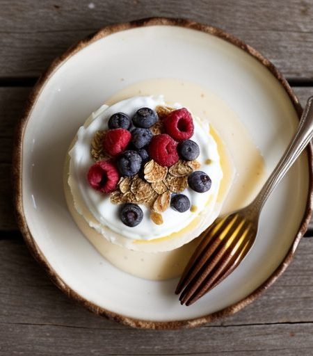 Fruit and Granola Parfaits recipe image