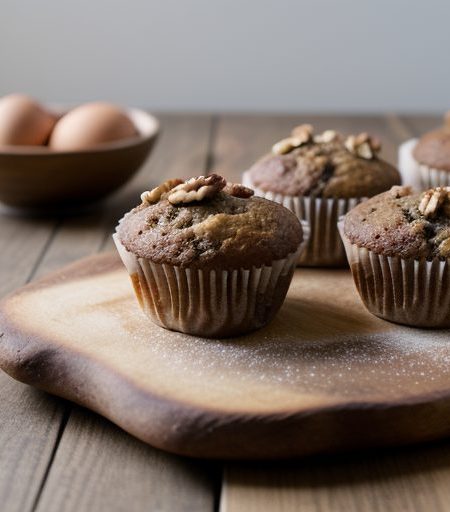 Fruit and Nut Muffins recipe image